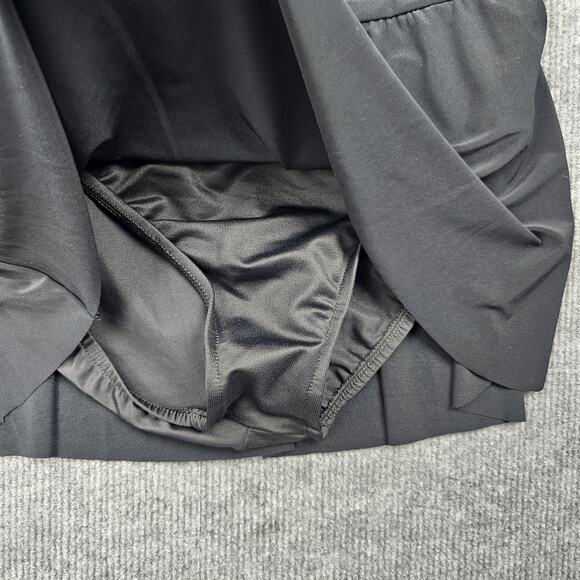 Magicsuit Swim Skirt Womens 12 Black Swim Skort Built In Brief Minimal Smoothing - Picture 4 of 8